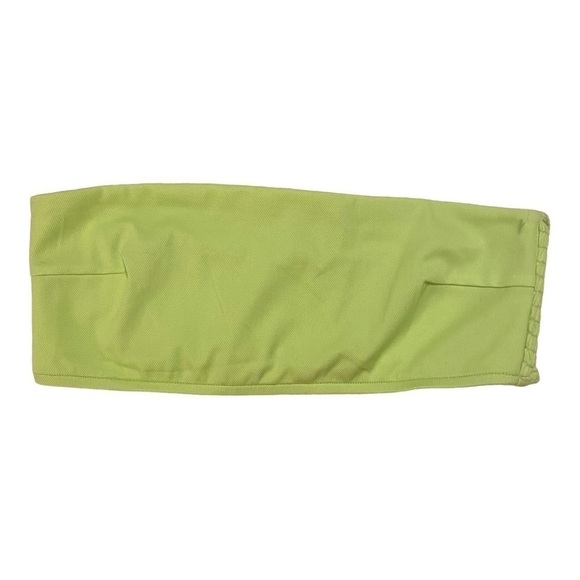 Onia Jo Sharp Green Bandeau Swim Top NWOT - Picture 2 of 8